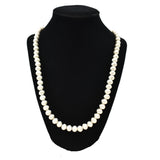 SEN807 NECK: SS Satin Finish Beads, Ralph Sena