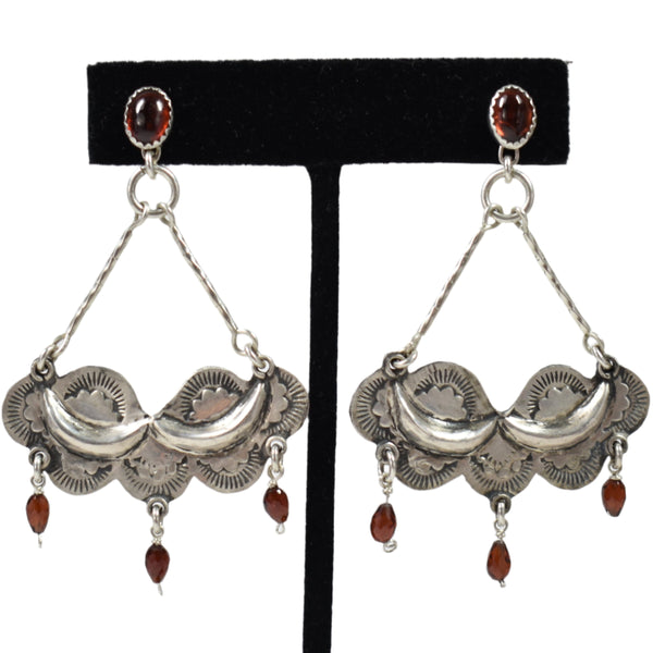 SEN853 ER: SS Double Crescent Dangle, Ralph Sena
