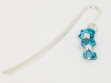 Small Silver Turquoise Bookmark