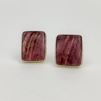 Purple Spiny Oyster Cufflinks by Ralph Sena