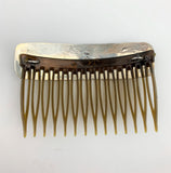 Stamped Sterling Silver Hair Comb by Jeanette Dale