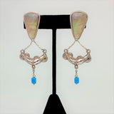 Crescent Moon Earrings by Ralph Sena