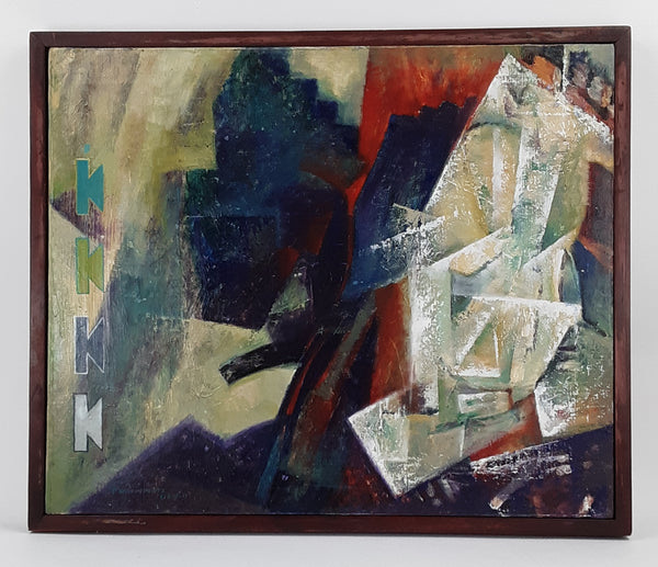 "Trail of Crystal Boy" Painting by Redwing Nez