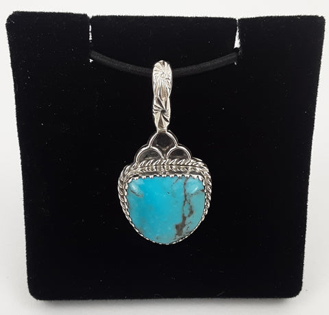 Turquoise Pendant by Ben Riggs