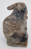 Billy Goat Fetish Carving by Derrick Kaamasee
