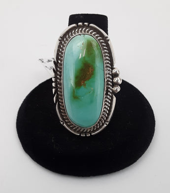 Turquoise Ring by Jeffrey Delgarito