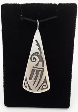Overlay Assorted Designs Pendant by Ambrose Namoki, Sr.