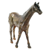 Small Bronze Horse Sculpture by Joe Lester