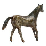 Small Bronze Horse Sculpture by Joe Lester