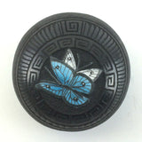 Miniature Black Butterfly Pot