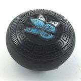 Miniature Black Butterfly Pot