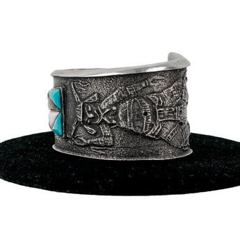 Tufacast Inlay Cuff by Preston Monongye
