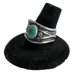 Sterling Silver & Turquoise Ring by Frank Platero