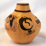 "My Roots" Sikyatki Design Pot by Lawrence Namoki