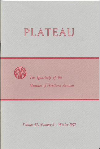 Plateau 43-3 Winter 1971