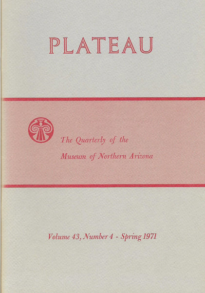 Plateau 43-4 Spring 1971