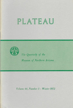 Plateau 44-3 Winter 1972